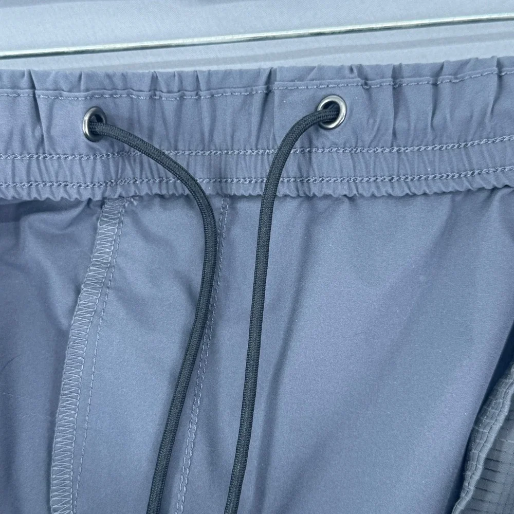 Banana Republic Mens XXL Grey Polyester Elastic Waist Jogger Pants Athleisure
